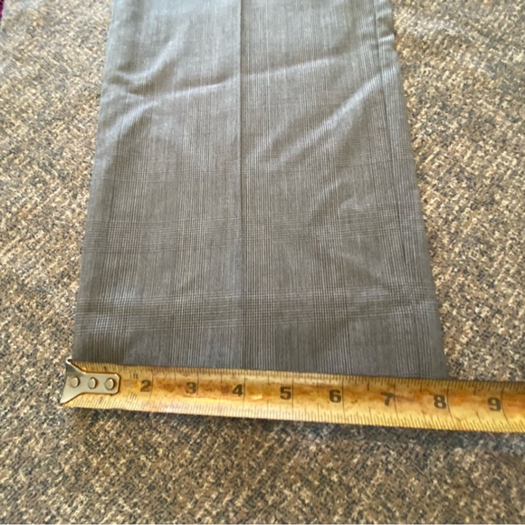 Banana Republic Tailored Slim Fit Gray Wool Pants Men’s 33x34 - Picture 10 of 13